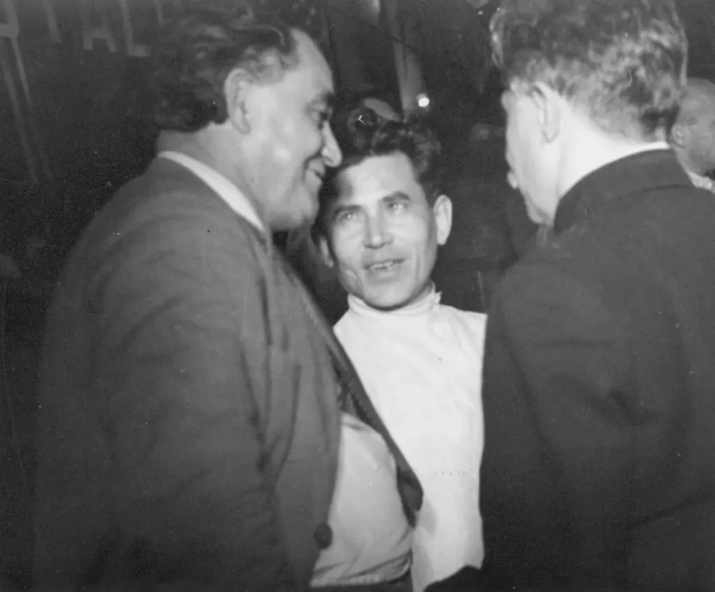 Nikolai Yezhov (middle) in 1935