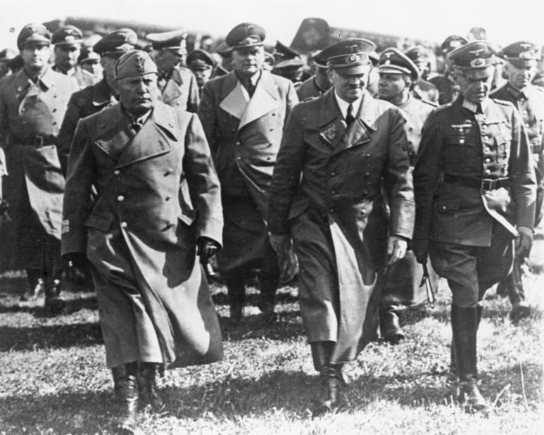 History's Bloodiest Wars Adolf Hitler and Benito Mussolini during World War II