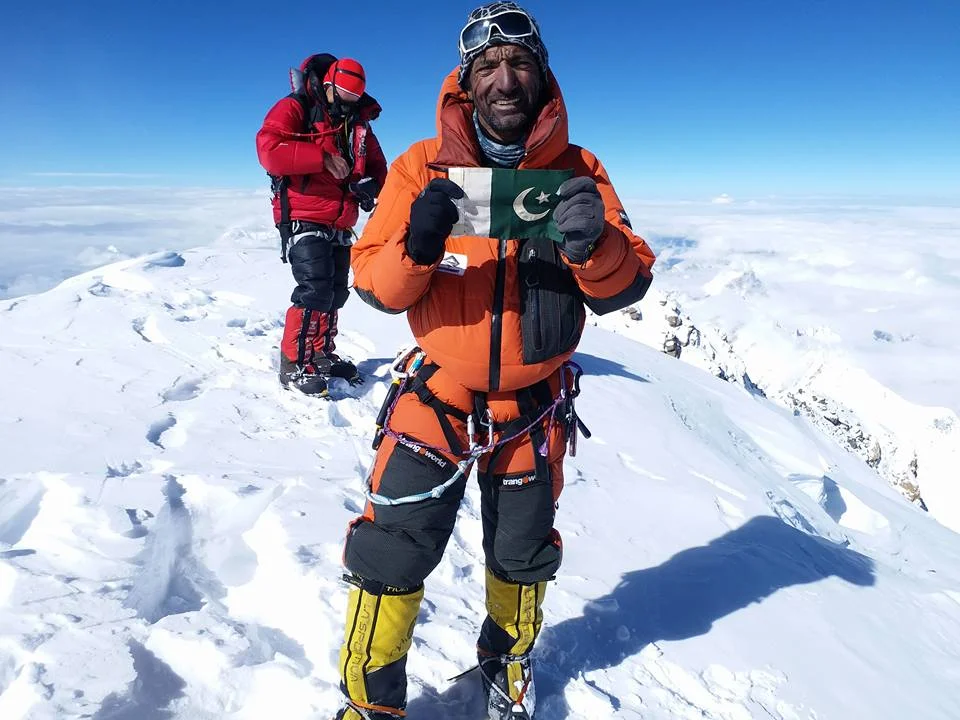 Ali Sadpara on top of the K2 Mountain, Mountain K2, The Mountain of Mountains, The Savage Mountain