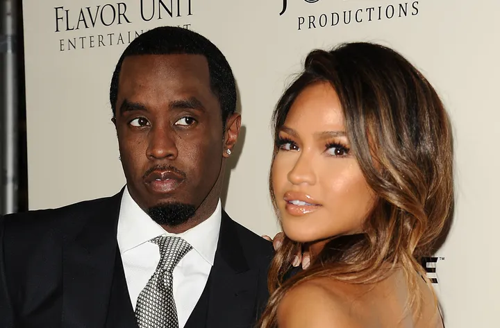 P. Diddy with longtime partner Cassie Ventura. Infamousincidents.com